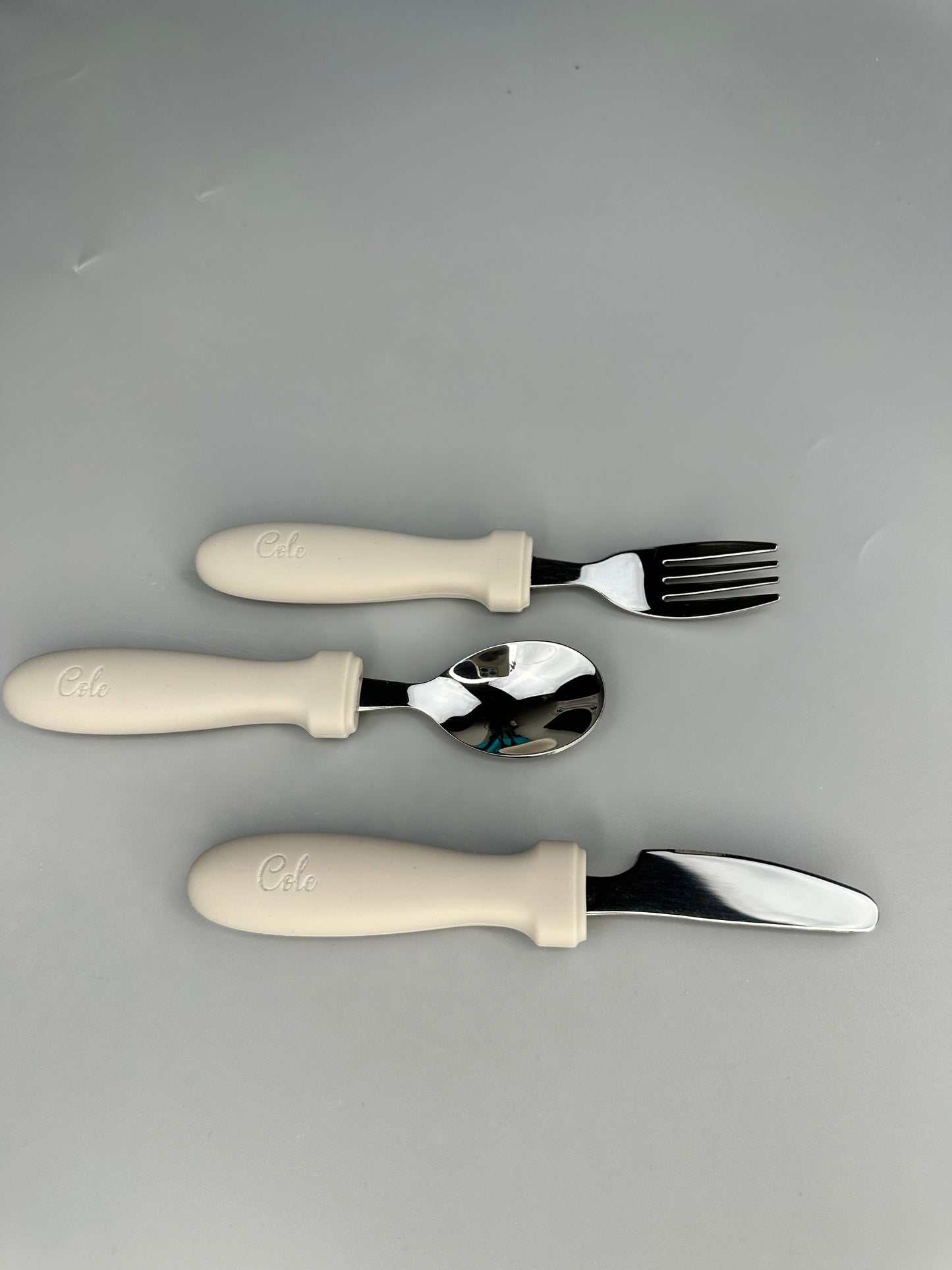 Personalized Toddler Utensils (set of 3)